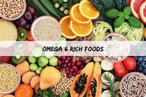 what foods have omega 6s